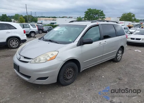 2007 Toyota Sienna Le из США, поврежденный, VIN 5TDZK23C97S015655